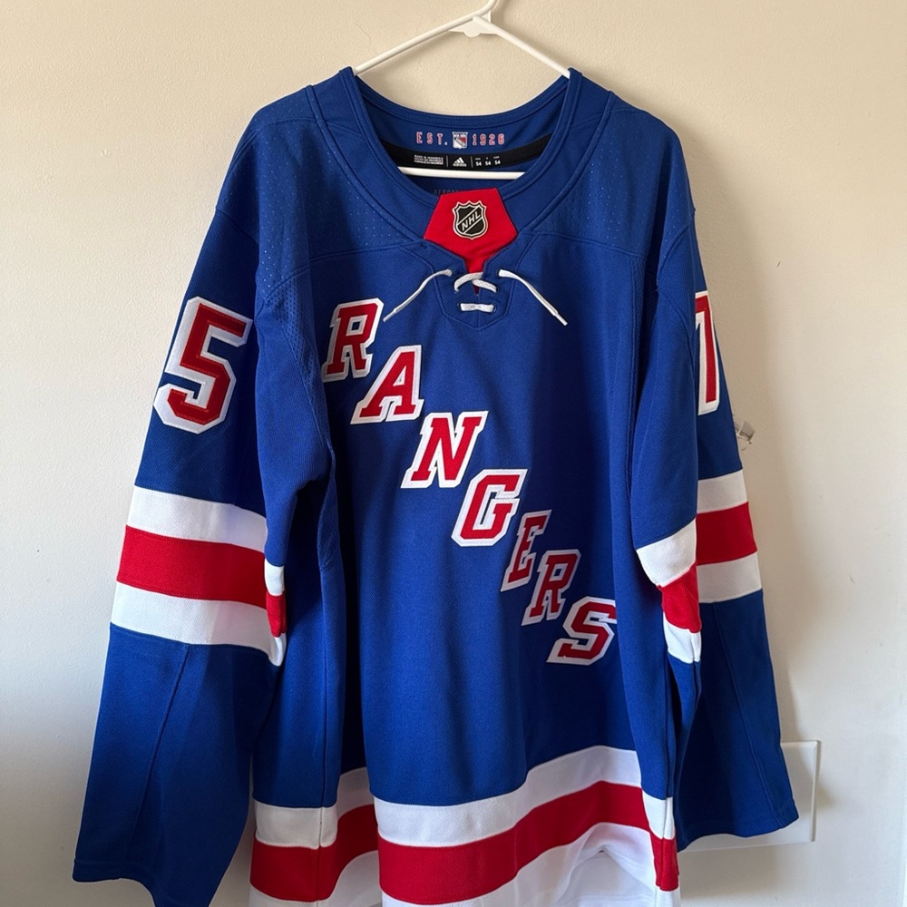 Men’s adidas Ryan Reaves #75 Signed New York Rangers Jersey Sz 54 - NWT RARE - Picture 7 of 7